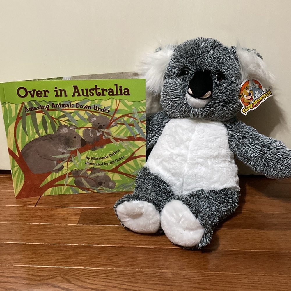 Over in Australia Book & Koala Plush